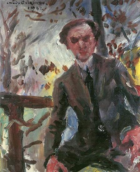 Lovis Corinth Portrat des Malers Leo Michelson